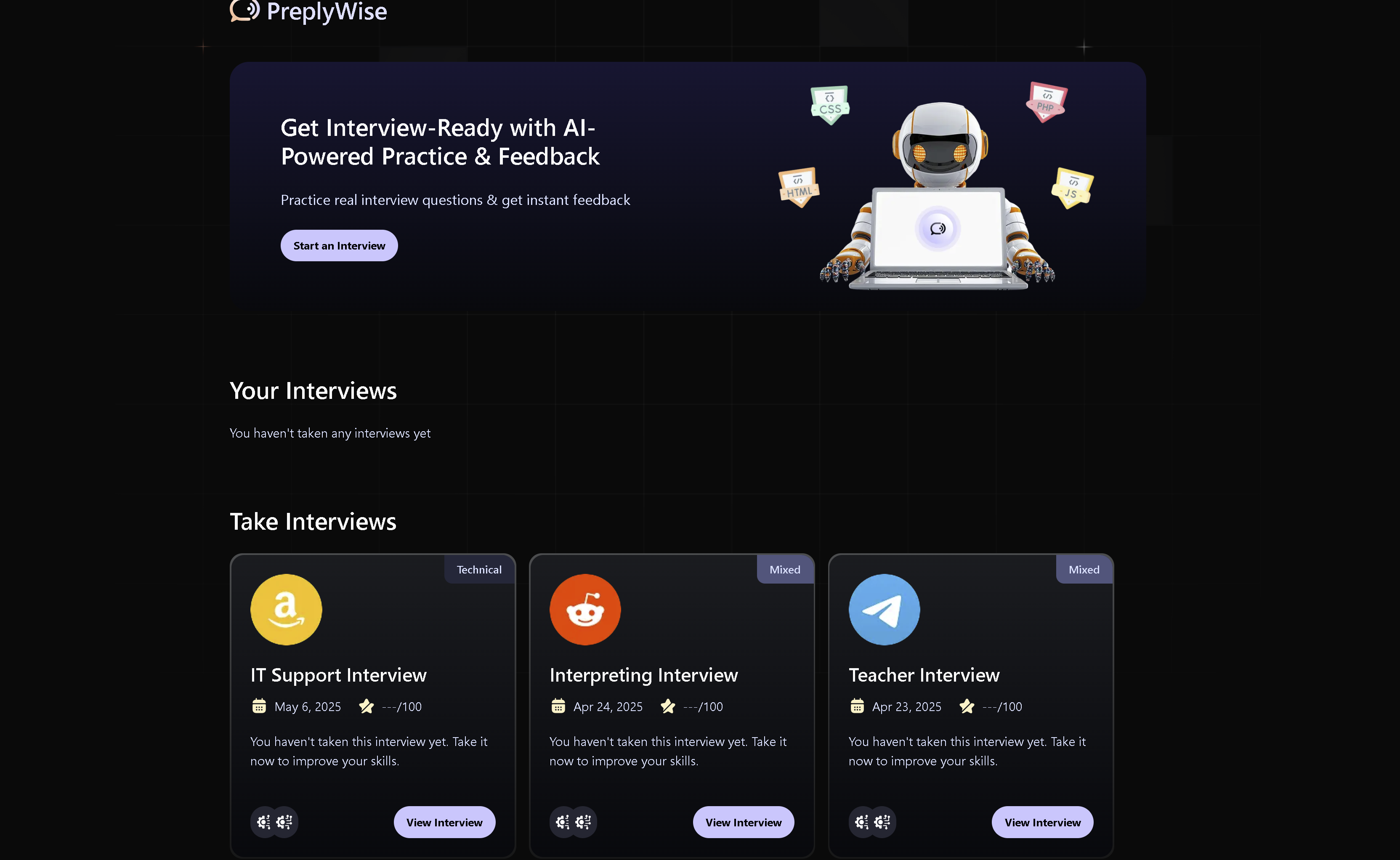 Mockly Interview Platform